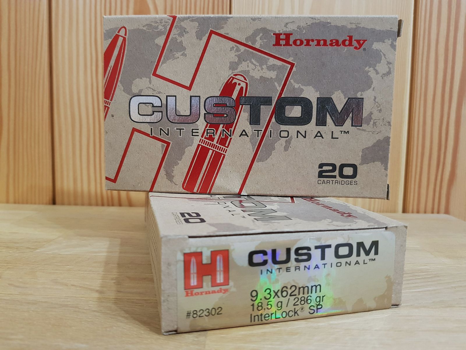 HORNADY MUNITION Kal. 9,3X62 SP INTERLOCK 286 GR.
