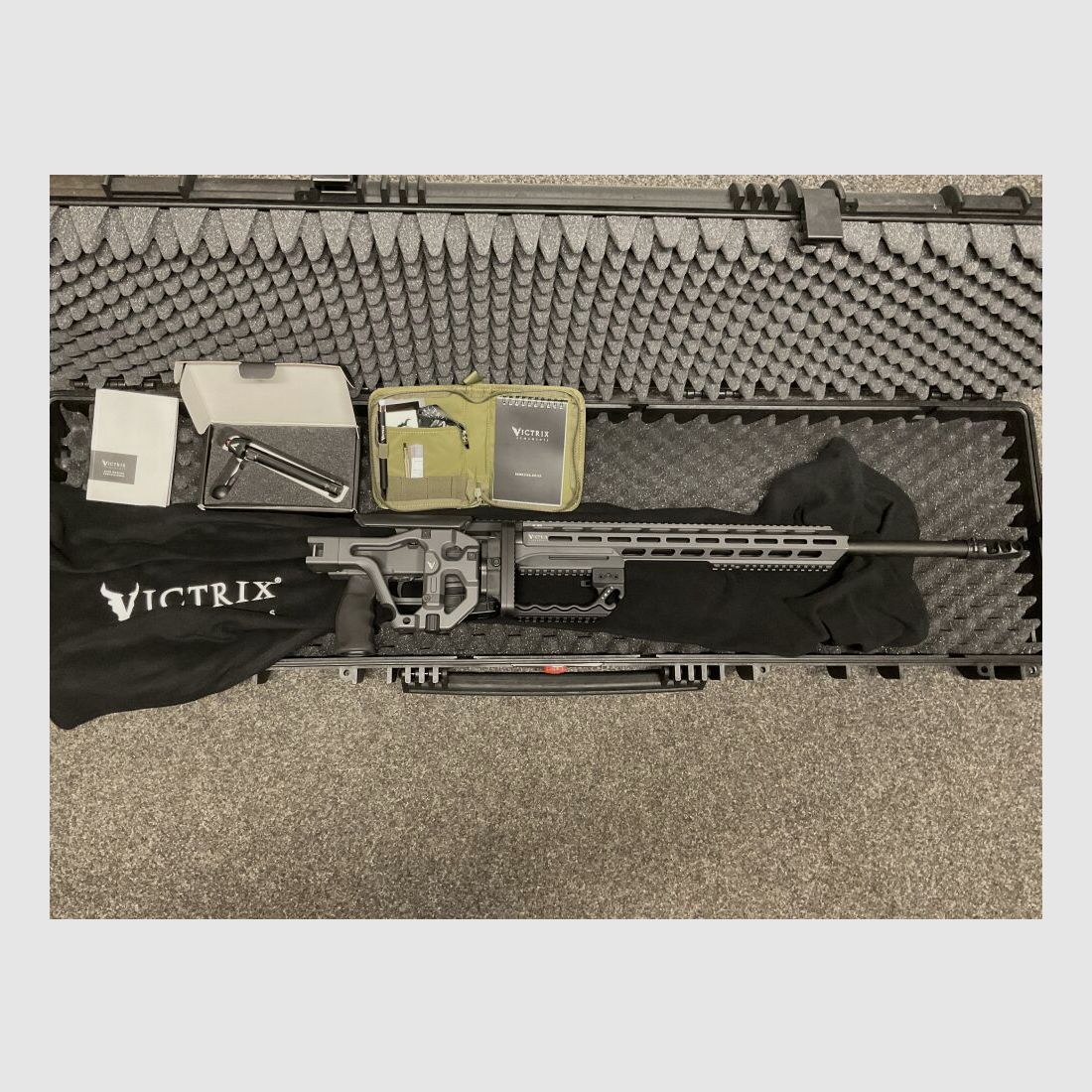 Victrix Gladio V Dark Grey 6,5 Creedmoore 26 Zoll Lauflänge