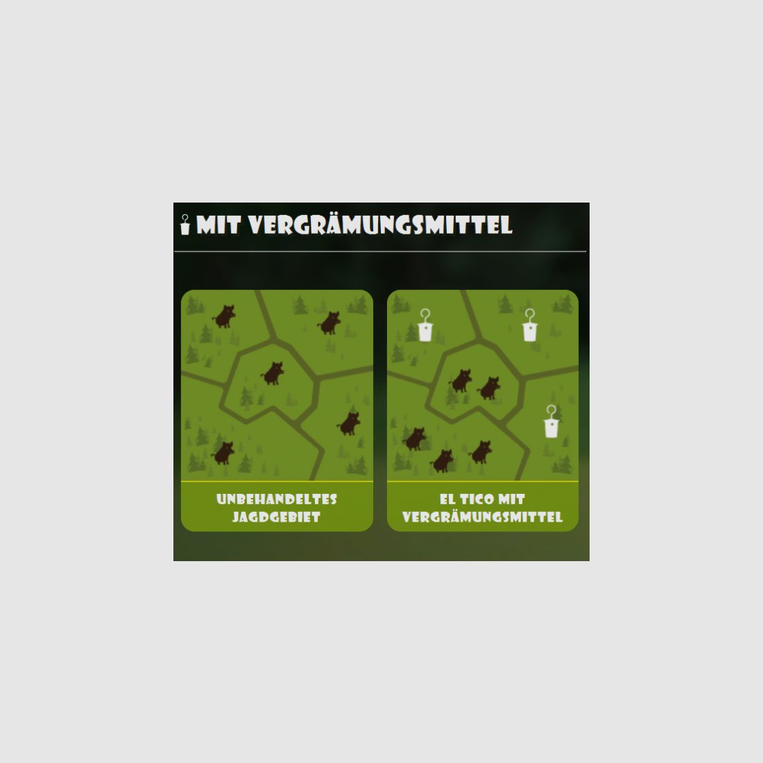 El Tico Bio Verdunster bruin - Marter, Mol, Schalenwild, Wildzwijn, Wasbeer, Wespen, ...