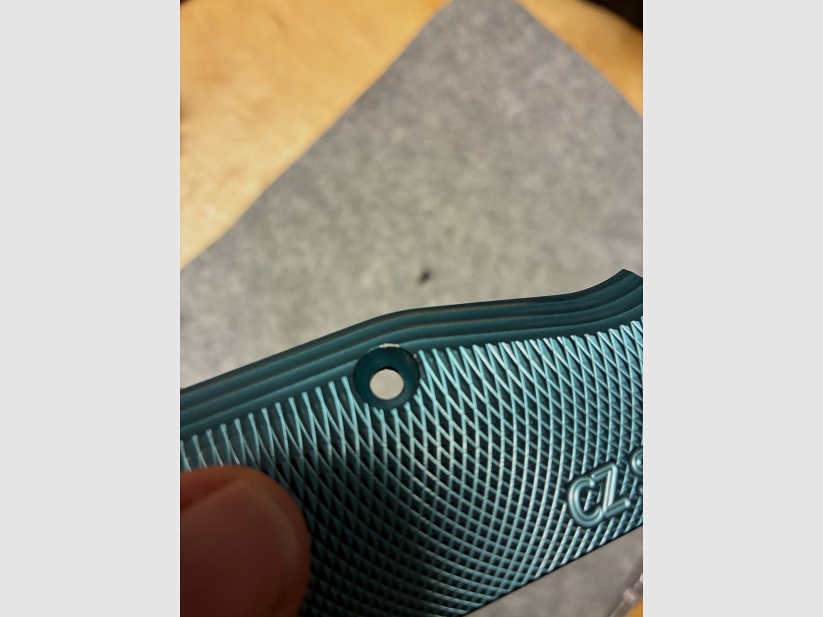 Shadow 2 Alu okłady chwytowe długie niebieskie