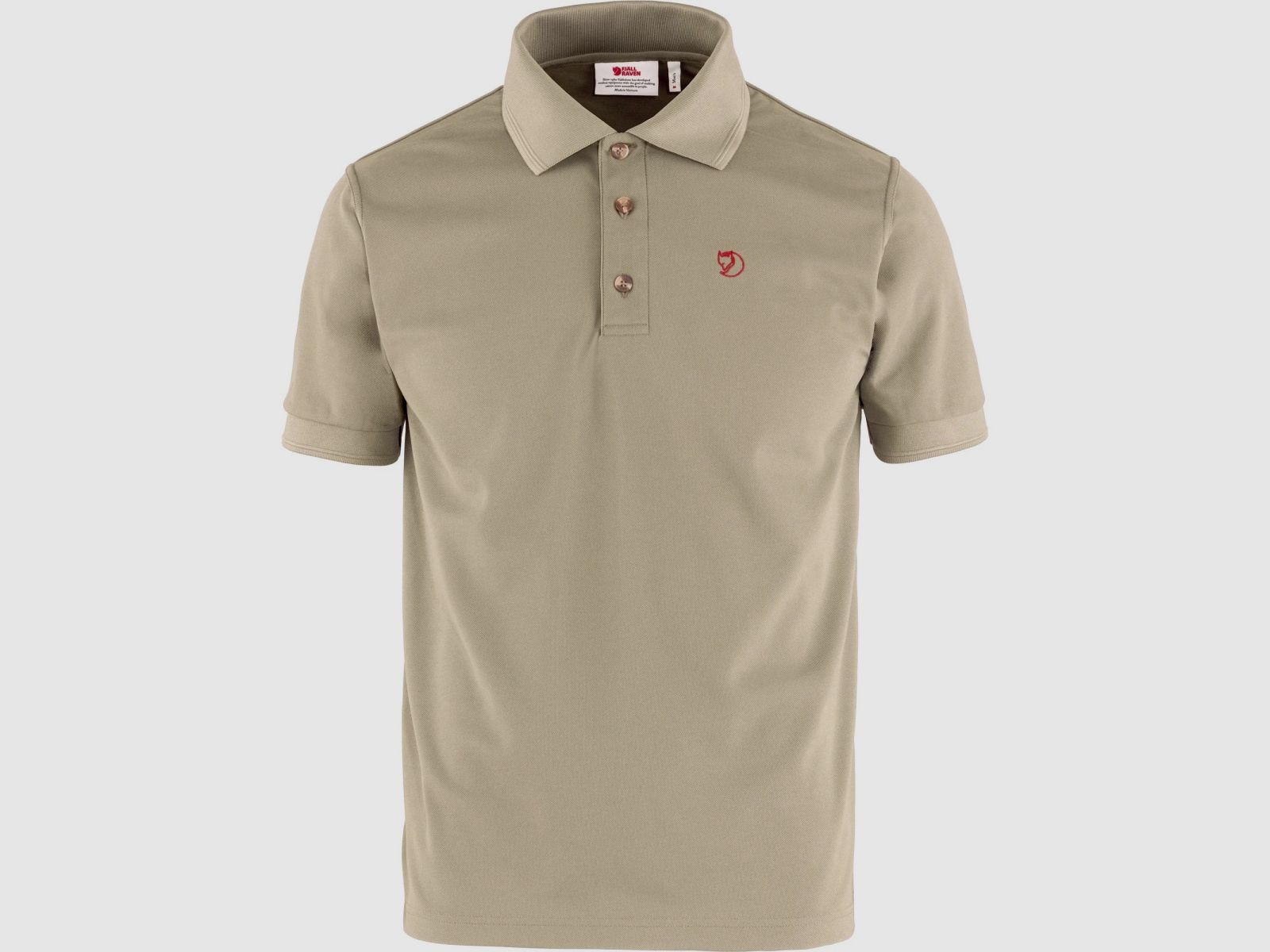 FJÄLLRÄVEN Crowley Pique Shirt M Fossil
