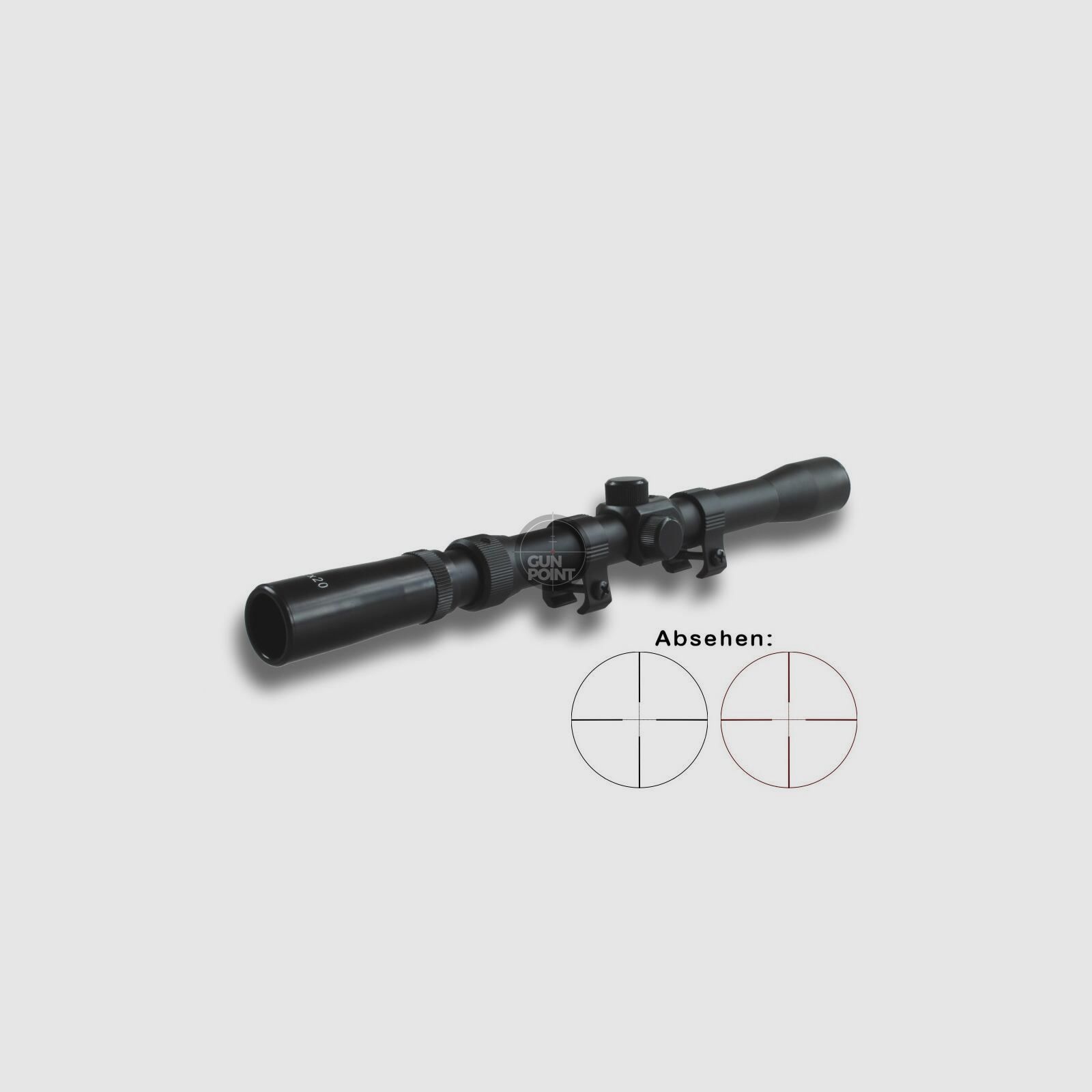 X-SCOPE Zielfernrohr 3-7x20