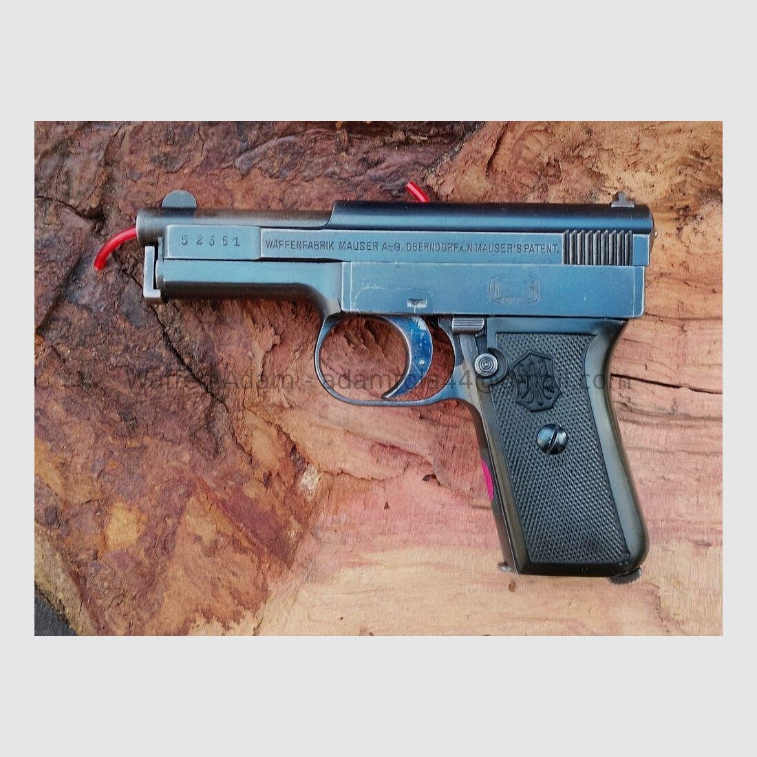 Mauser 1910 Zijsluiting