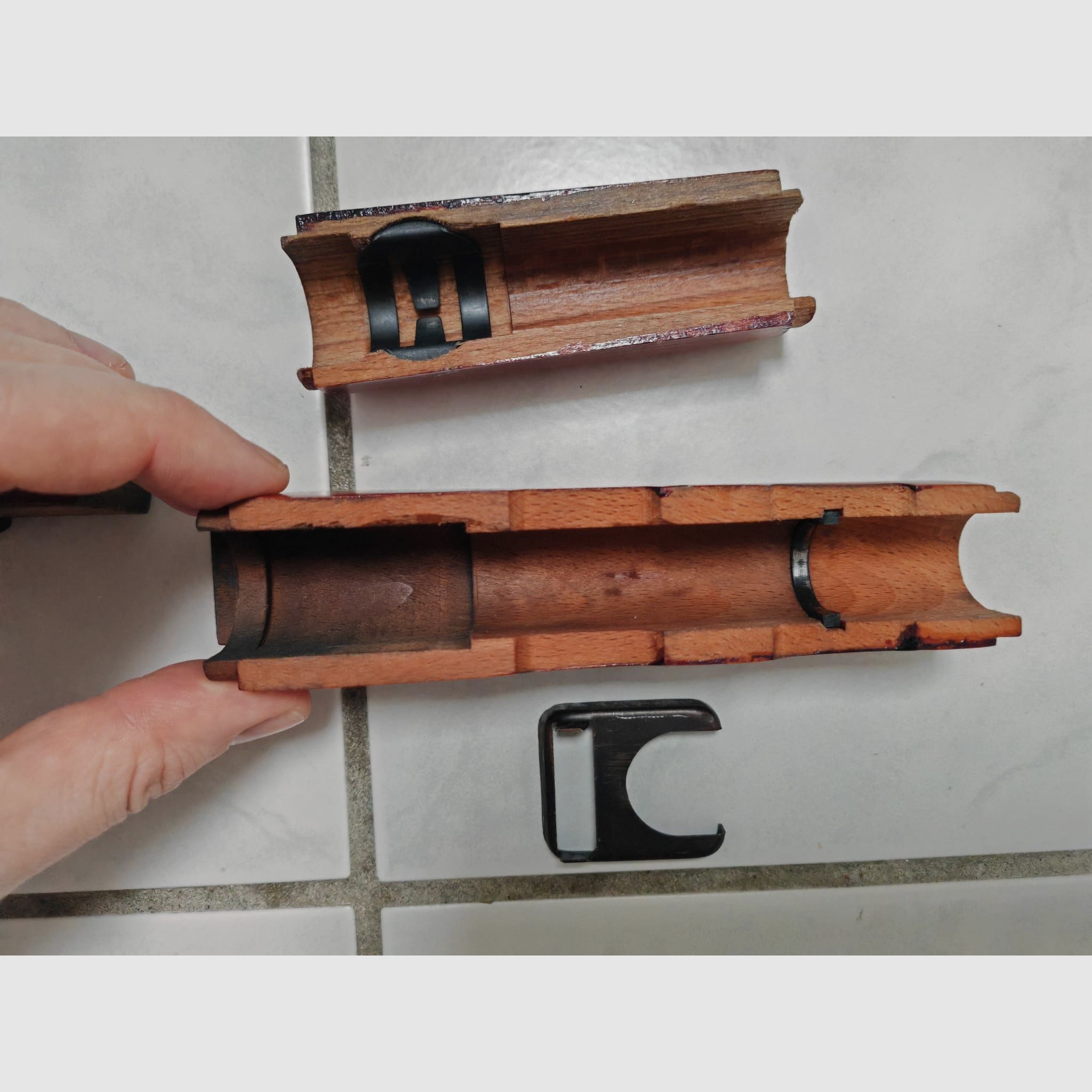 AK 47 / 74 Anbauteile Schaft / Stock& Vorderschaft / Hand Guard aus Holz