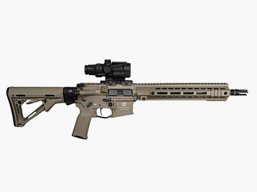 Schmeisser Duty Line AR15 12,5" FDE inkl. Falke EBIIS35 Visierung sofort verfügbar, Versand +25€ UVP: 3446€