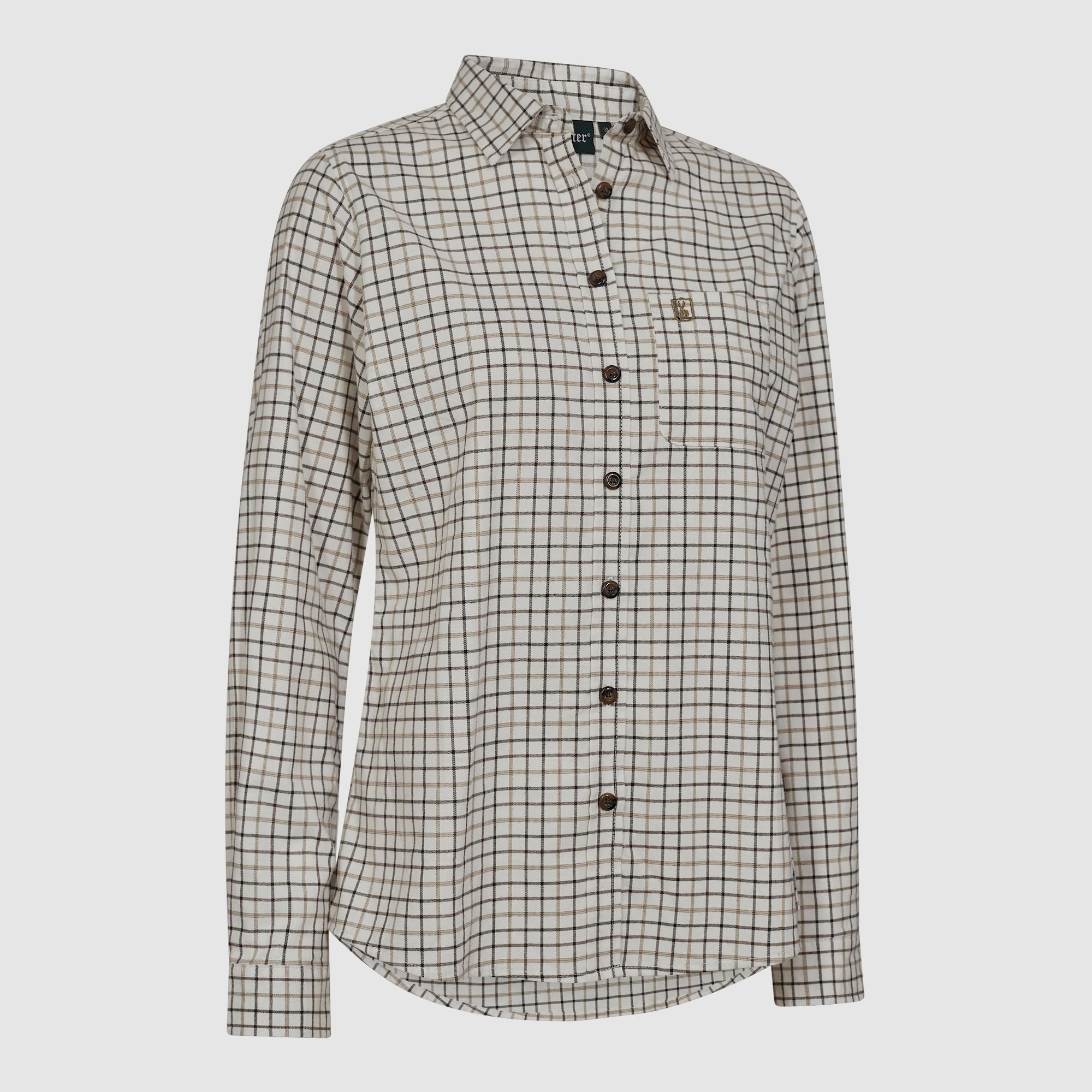 Deerhunter Lady Grace Hemd Damen Beige Check 46