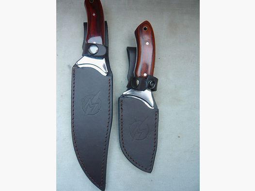 2 Orig. Martinez Albainox  Jagd-Sammlermesser Integral
