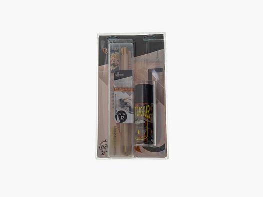 Pack Necessaire De Nettoyage Januel Cal 12 + Aerosol Huile Sous Blister