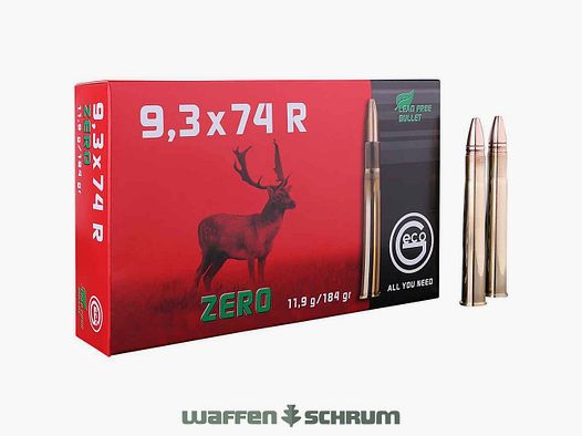 Geco Zero 11,9g - 184gr 9,3x74R