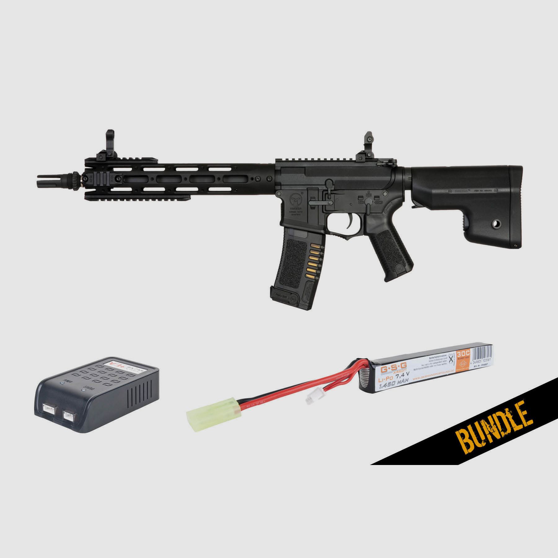 Amoeba M4 009 Pro-Set - Airsoft Federdruck