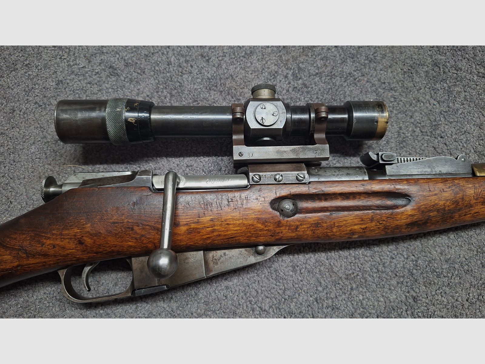 Mosin Nagant Tula 1935 PE Scharfschütze mit Smirnskiy Montage 7,62x54R, Bild 5 von 11