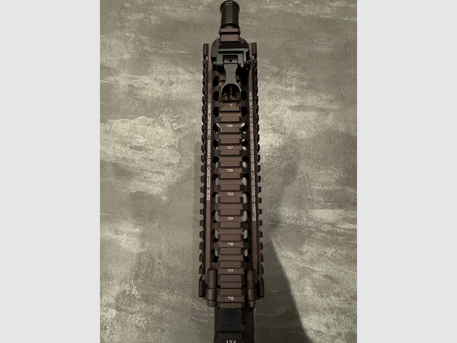 GHK Colt / Daniel Defense MK18 MOD1 Vollmetall Gas-Blow-Back 6mm BB Dualtone