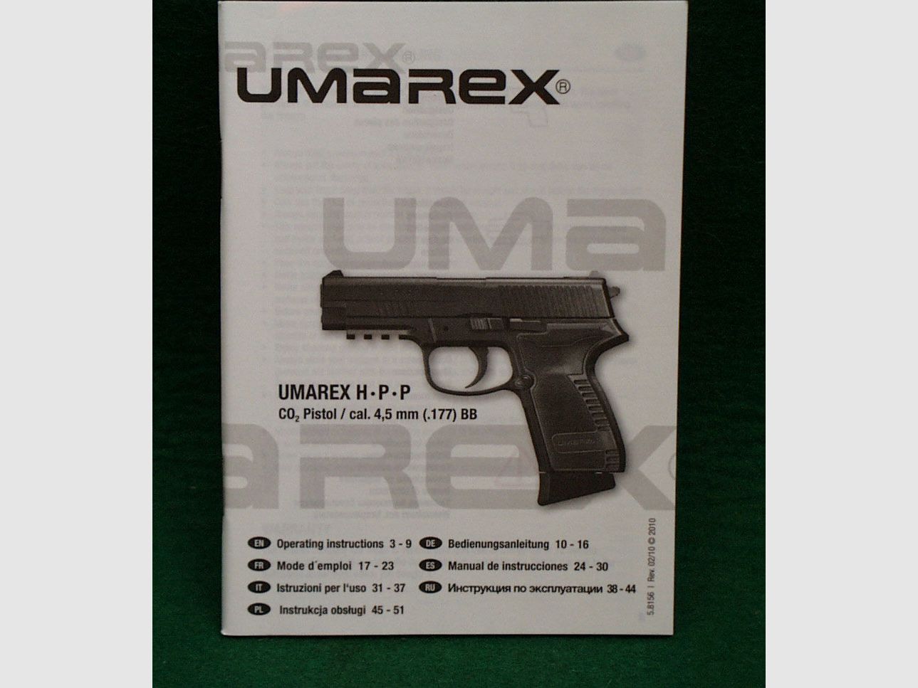 Umarex H.P.P Co2 Pistole