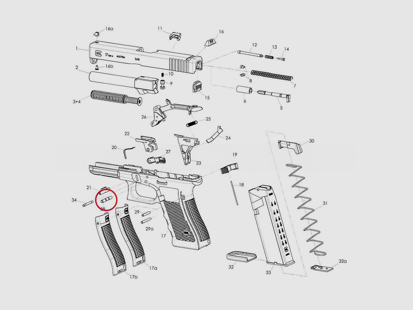 Trigger safety Eemann Tech for GLOCK, image 3 of 3