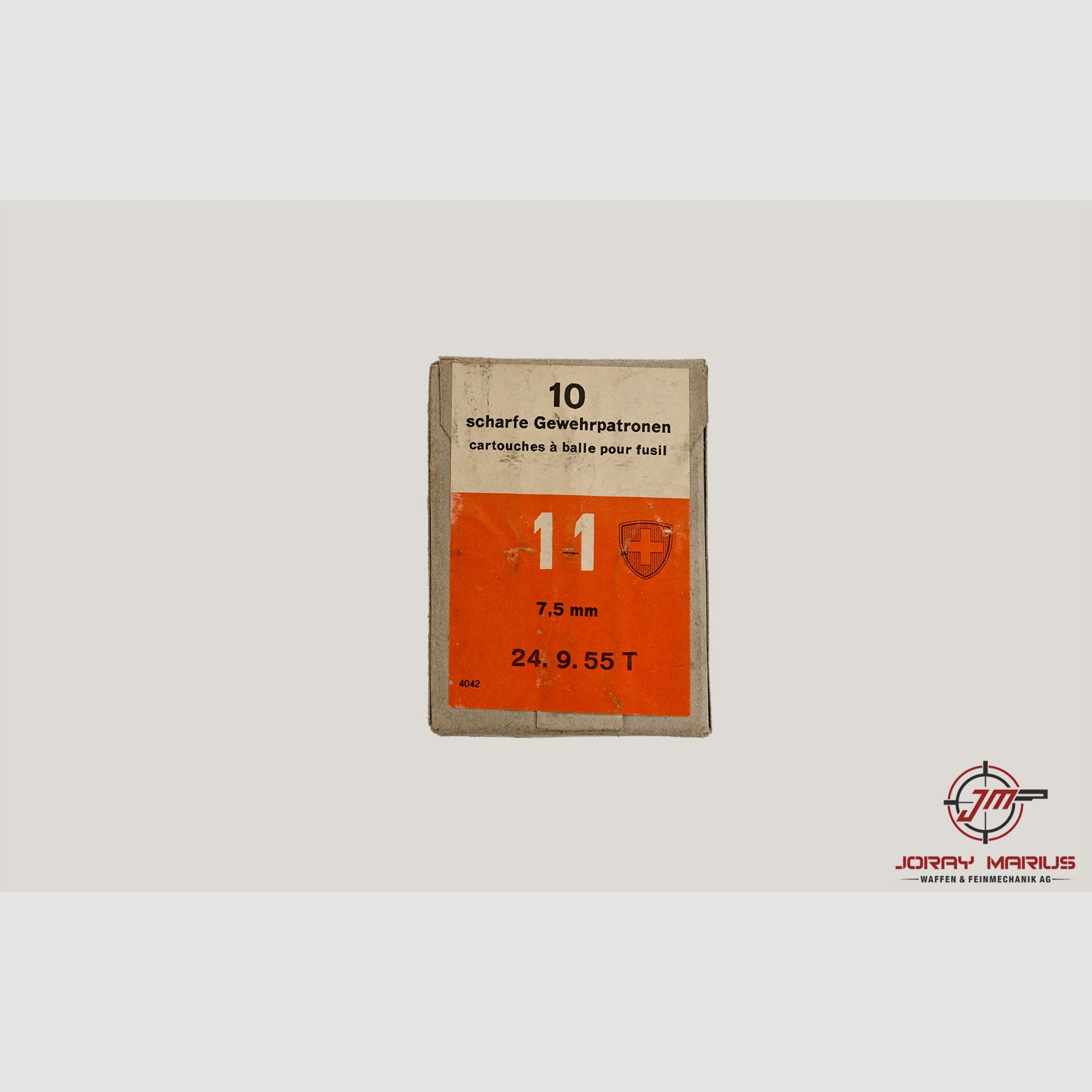 7.5×55 GP11 cartucce da collezione 24.9.55T