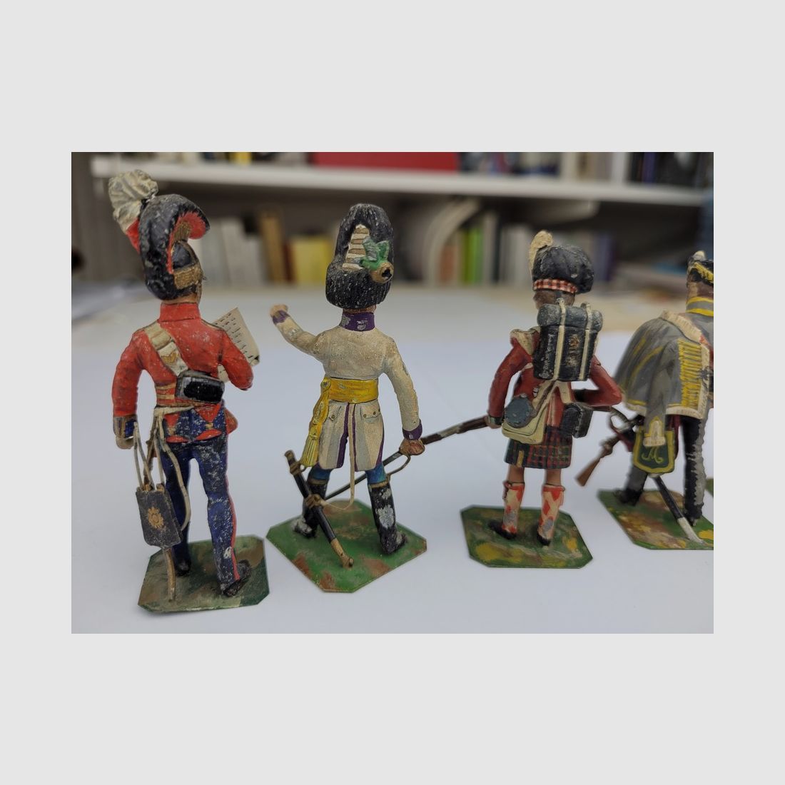6 Zinnfiguren – Soldaten der anti-napoleonischen Koalitionen – schottisch, russisch, … Sehr schöne Qualität, Bild 4 von 7