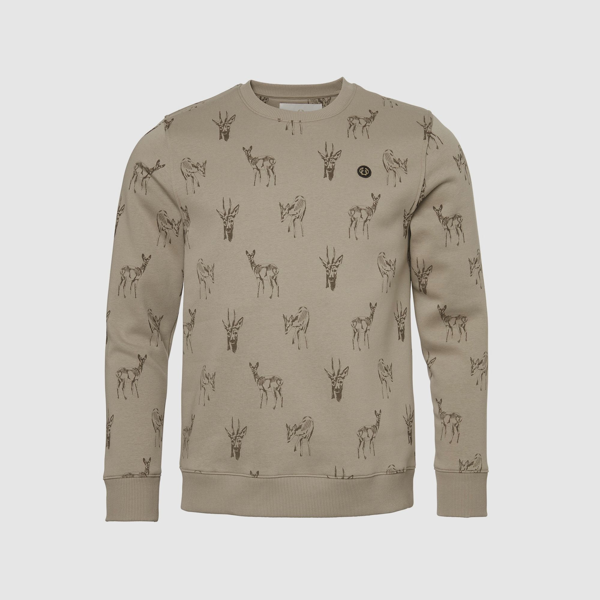 Chevalier Deer Sweatshirt Zbliżenie Jelenia Mężczyźni XS