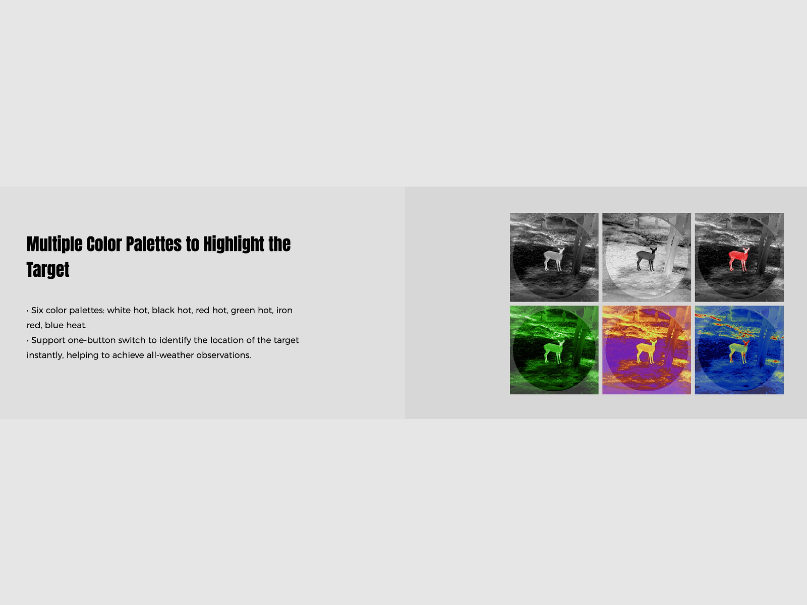 Guide Wärmebildfernglas TN430 Binocular Handheld 400x300 Sensor