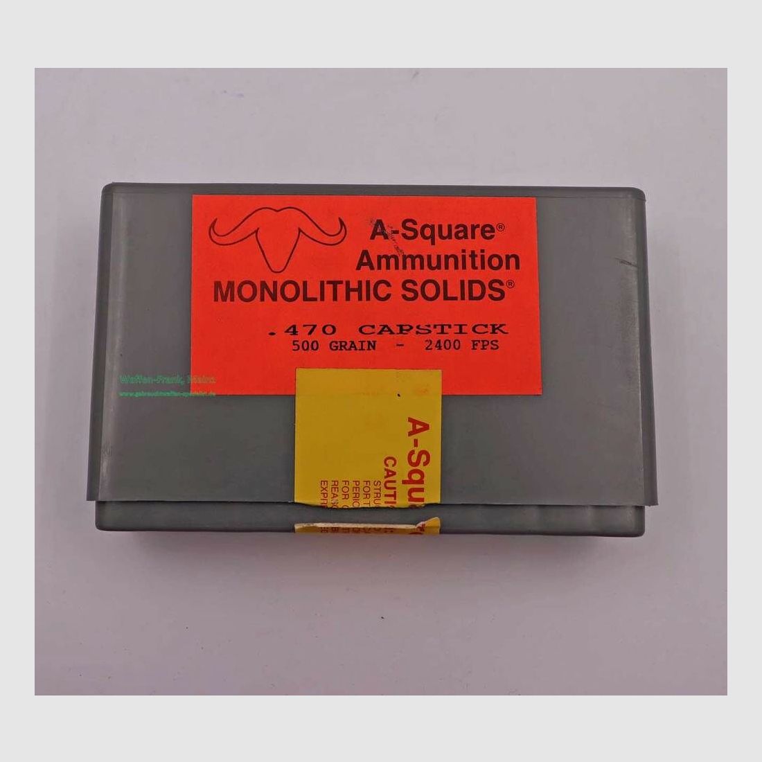 A-Square Ammunition Rifle Cartridges .470 Capstick