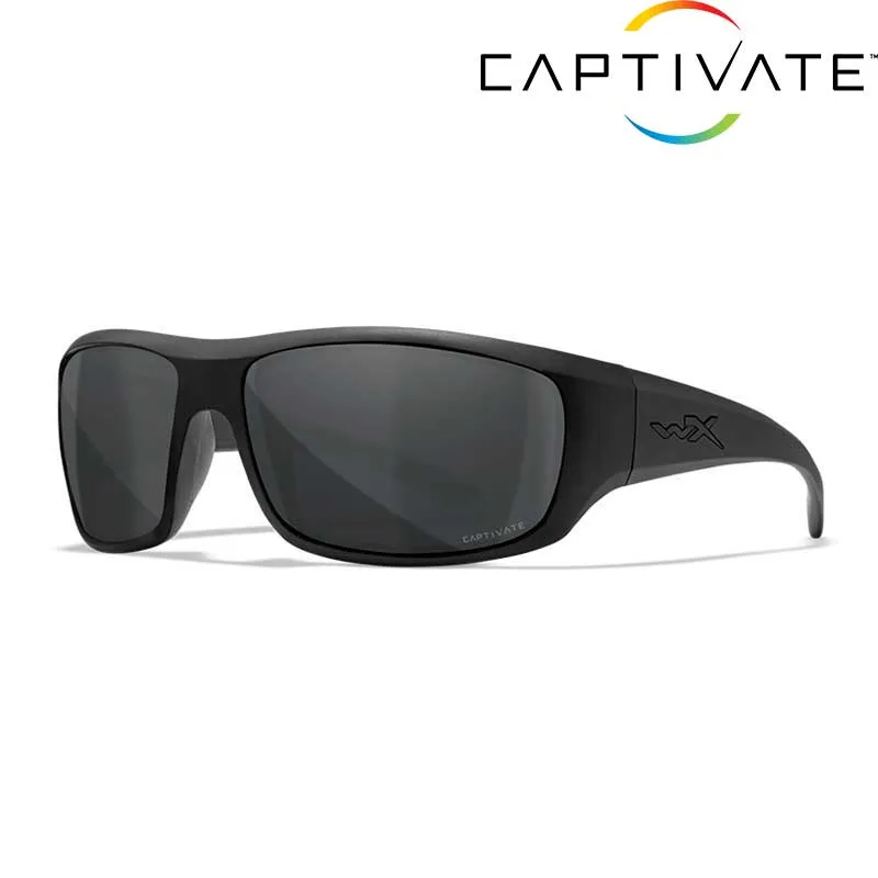 Wiley X OMEGA Captivate Smoke Grey Matte Black Frame-bril - ACOME08, afbeelding 1 van 5