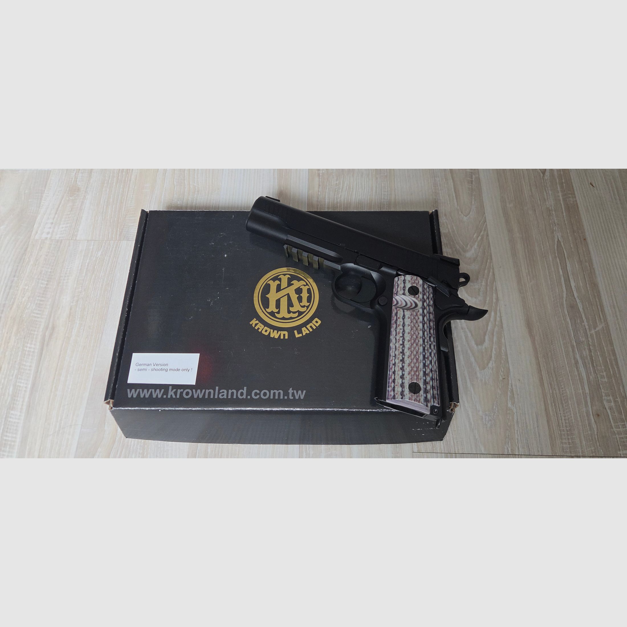 KLI M45A1 Volledig metaal CO2 BlowBack 