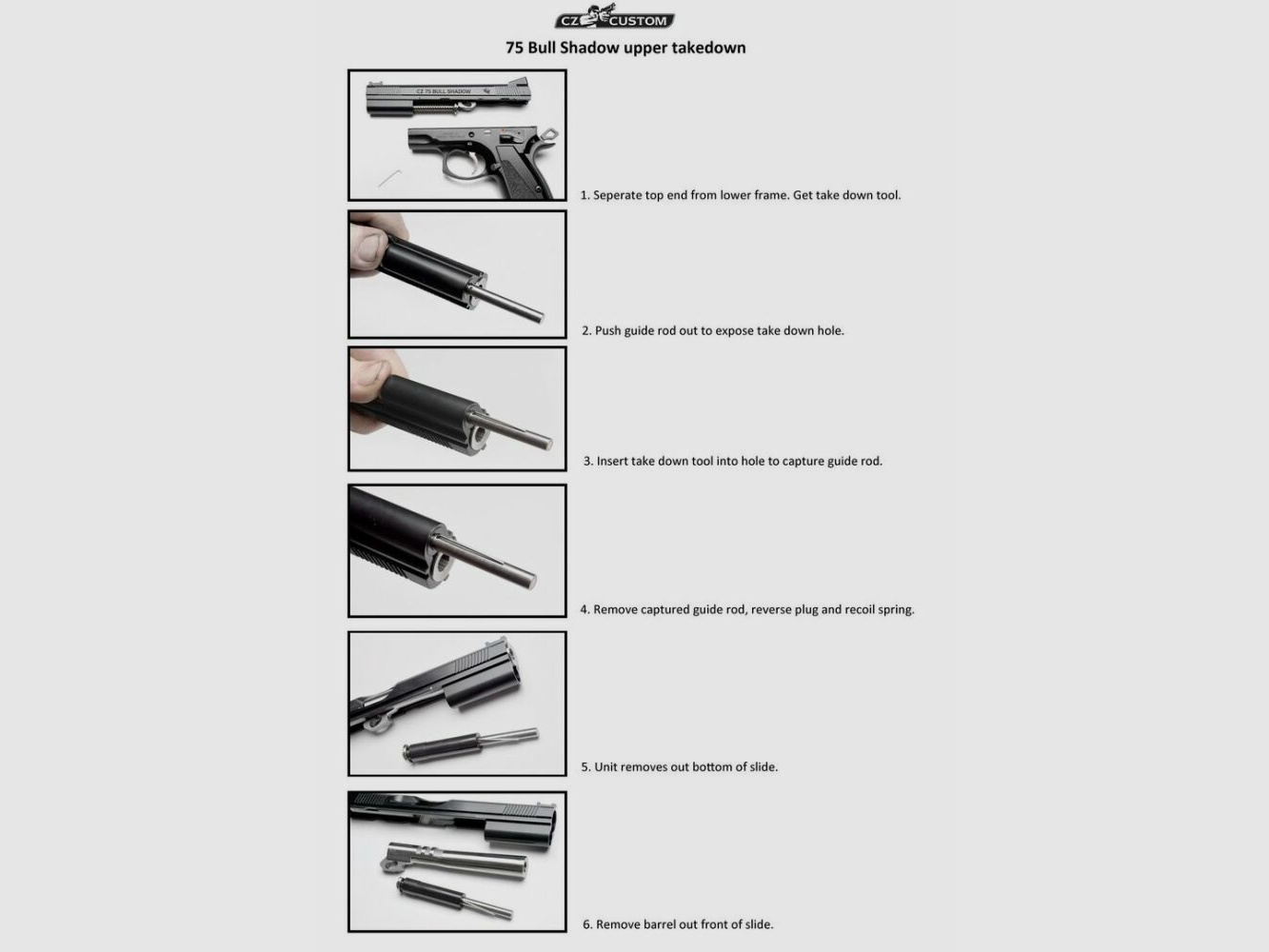 CZcustom USA Mod. CZ75 Bull Shadow