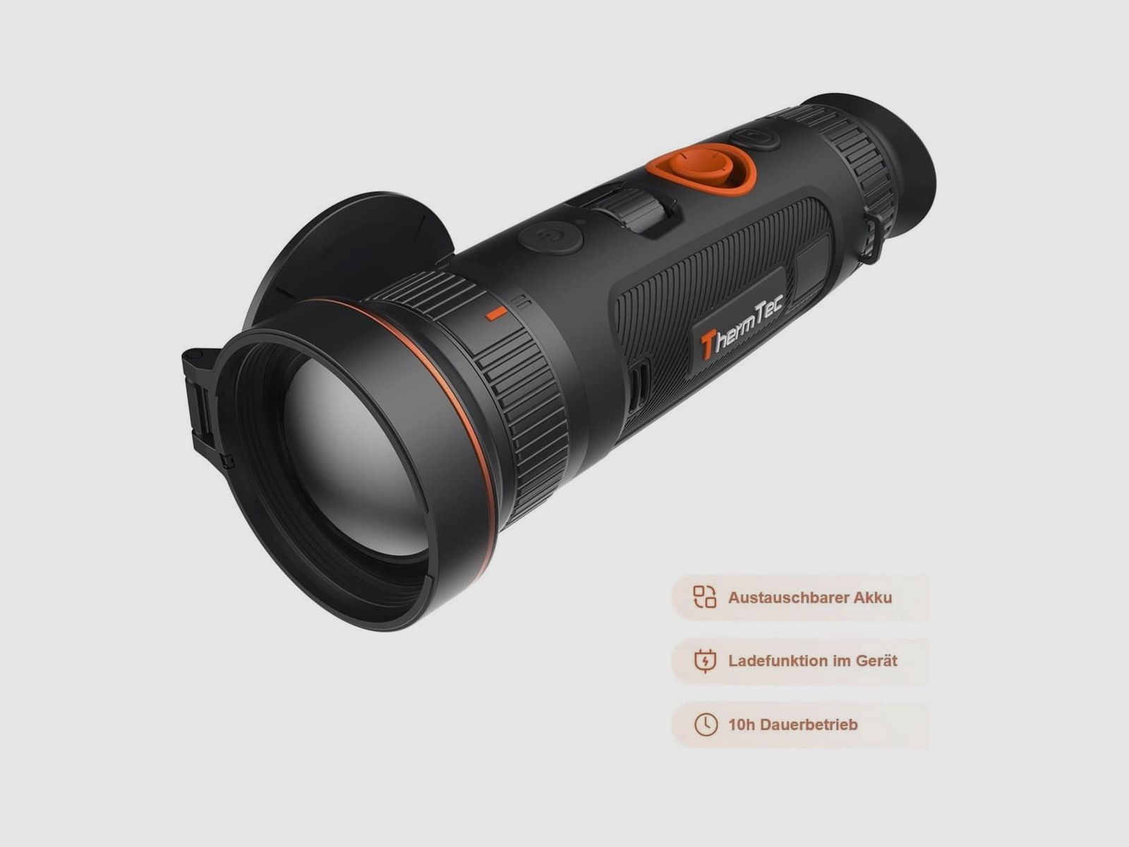 ThermTec WILD 350 D 25mm 50mm lente 384 x 288 pixel 18,4 m 9,3 m campo visivo