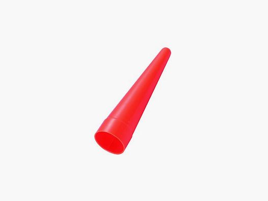 Rotes Signalhorn für Lampe Durchmesser 40 mm