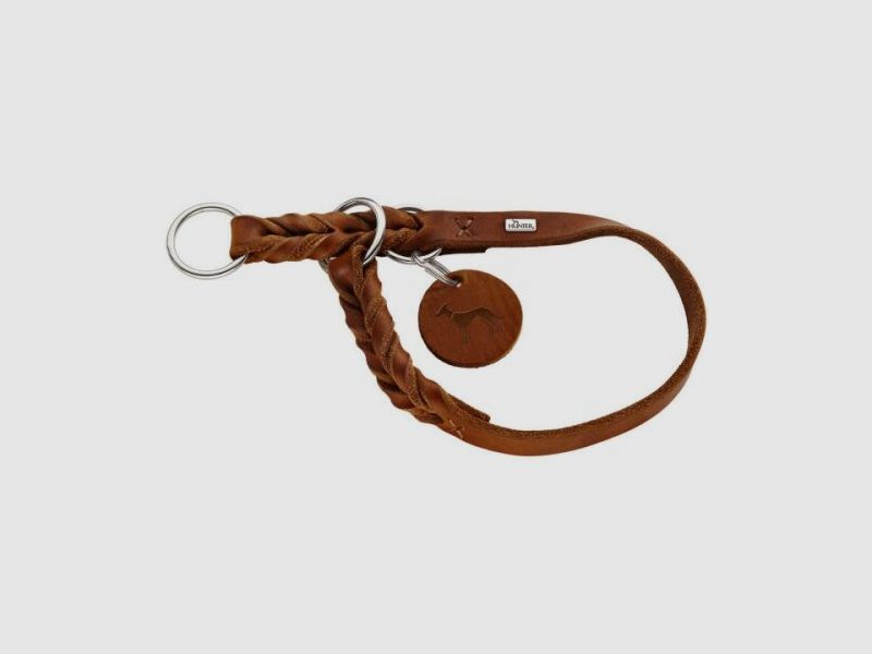 Hunter Dressurhalsung Solid Education Cognac 50-55/L