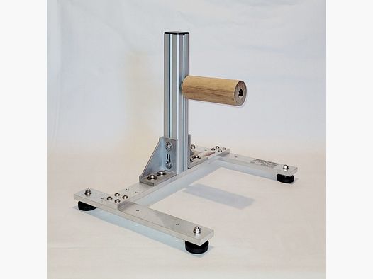 KGF Auflagestativ - Auflageständer Alu H-300-Basic mit Buchenholz-Auflage 