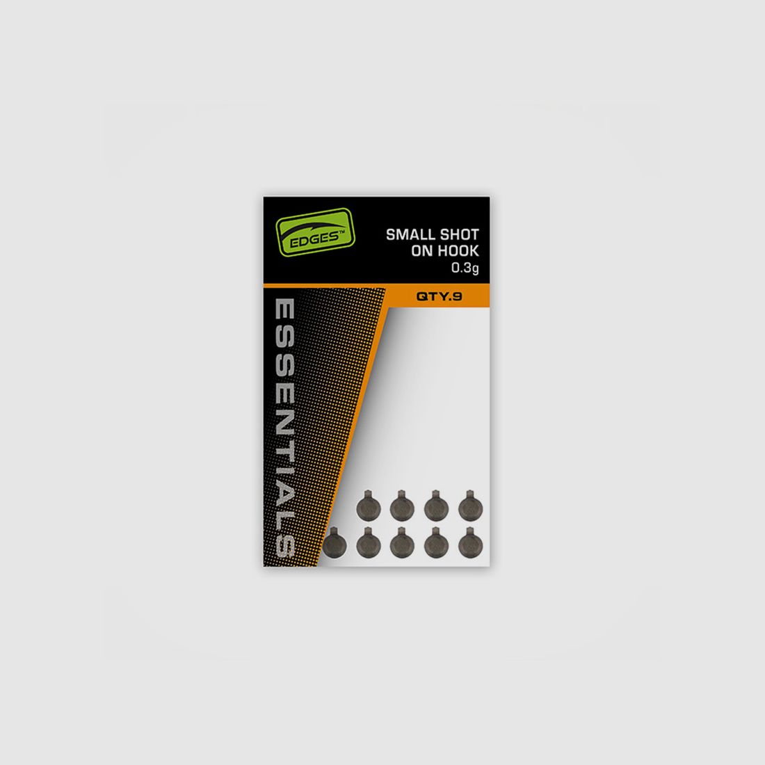 FOX – EDGES ESSENTIALS | SMALL SHOT ON HOOK 0.3g (9PCS), image 1 of 3