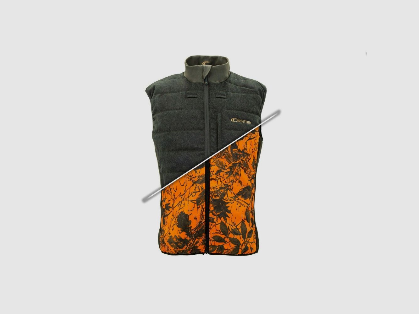 Carinthia Ultra Loden Gilet Reversibile oliva