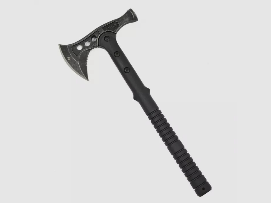Tomahawk "Tactical TF2" - Axe with striking piece - Blade in vintage style - Black