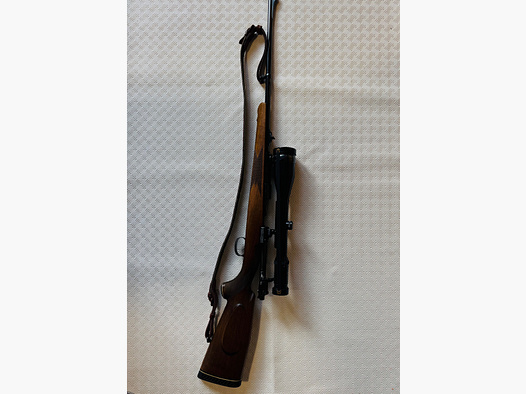 Repetierbüchse Mauser Modell 98 – Müller – Kaliber 7×64 – Kombi-Abzug – Swarovski Habicht 3–12×56, Absehen 4 – Suhler Einhakmontage