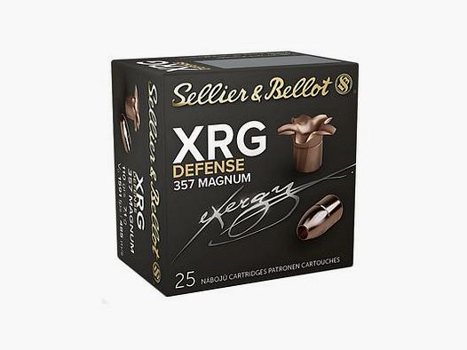 S&B Amunicja Pistoletowa XRG Defence .357 Mag. 7,10g eXergy Defense