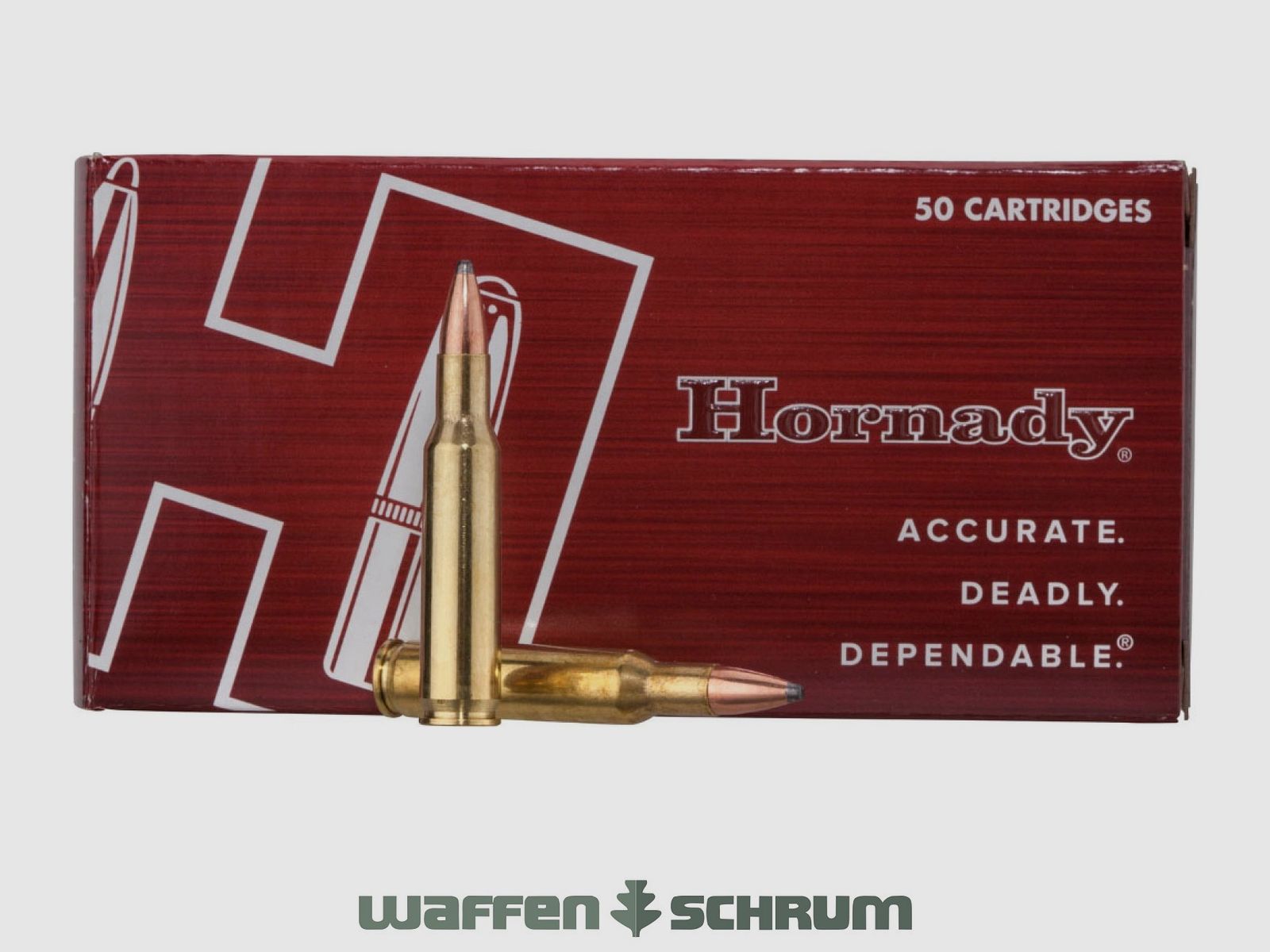 Hornady Spire Point Match 3,24g - 50gr .222Rem 50er Pck.