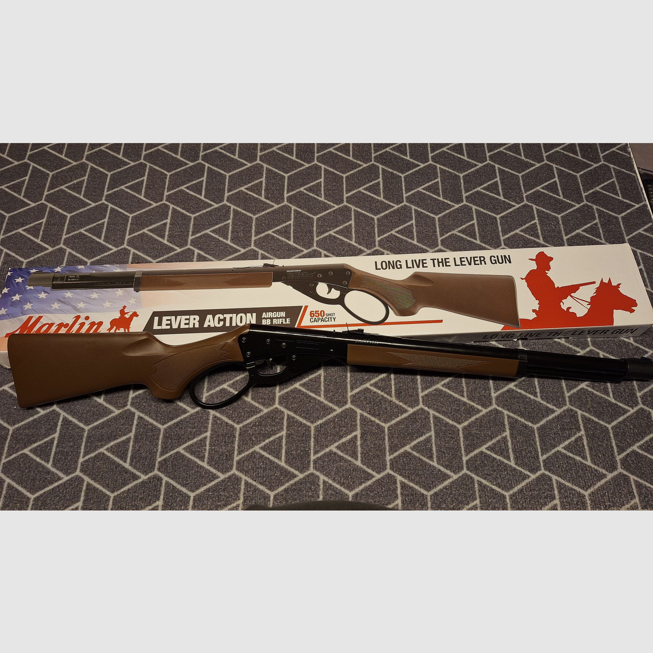 Marlin Lever Action BB Rifle - Unterhebelspanner Luftgewehr 4,5 mm BB