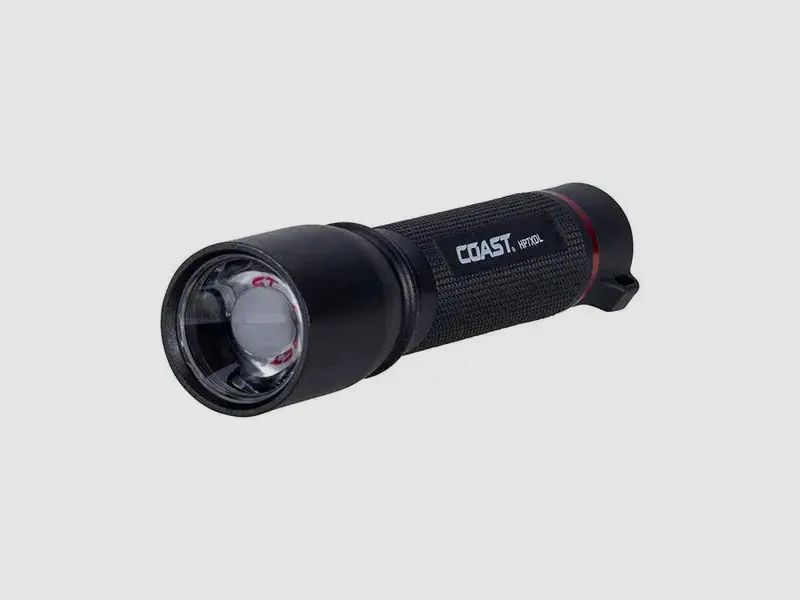 Lampe de poche Coast Coast HP7XDL 240 lumens noir rouge