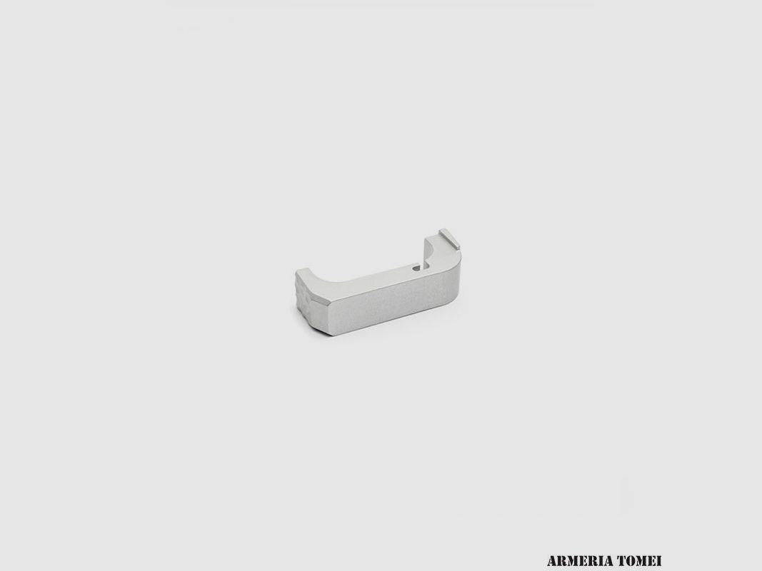 AUDERE – CELERITAS GLOCK MAG REL SILVER, image 1 of 2