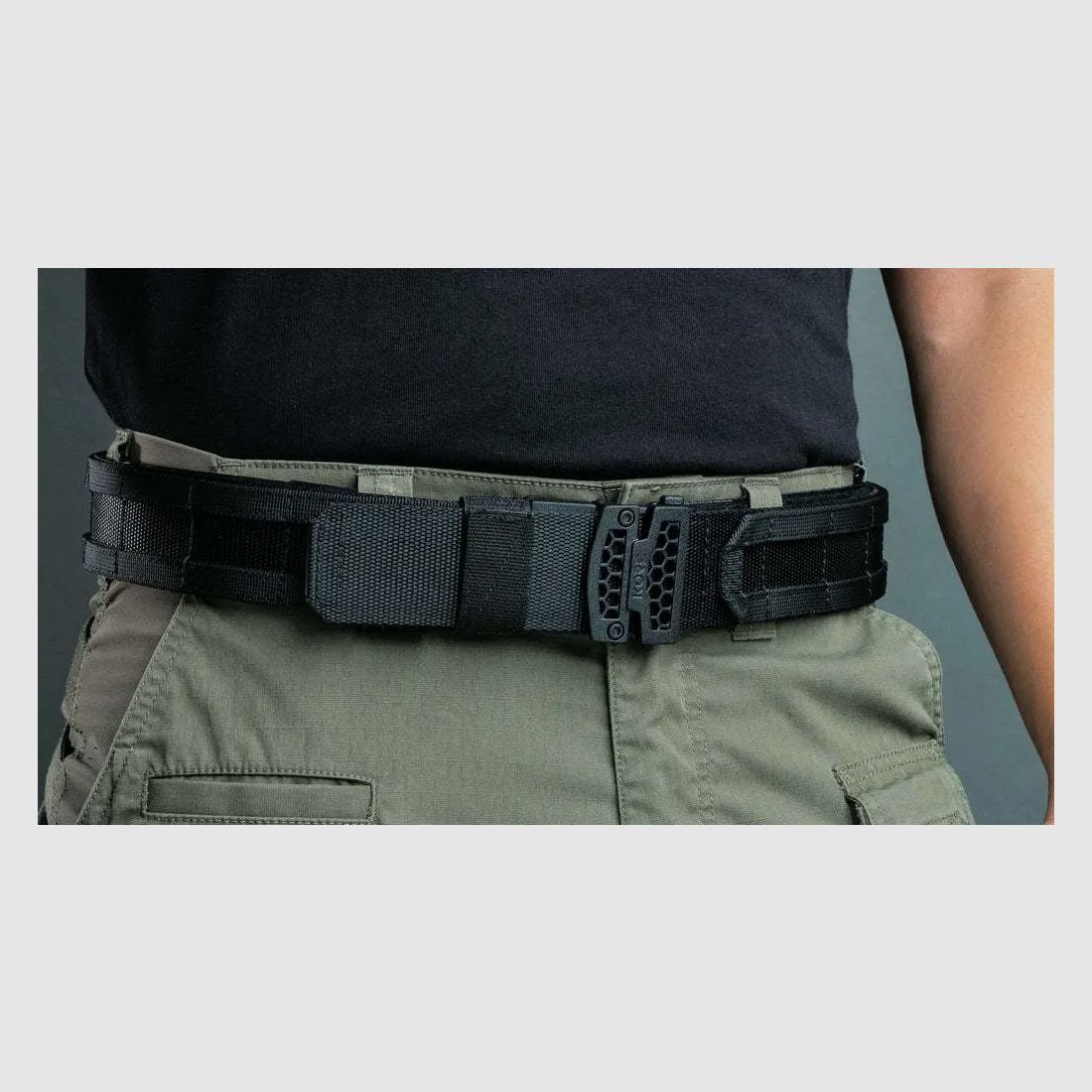B1 Black Battle Belt (Komplettset) Lasergeschnitten 24–48 Verstärkter Innengürtel KORE, Bild 5 von 7