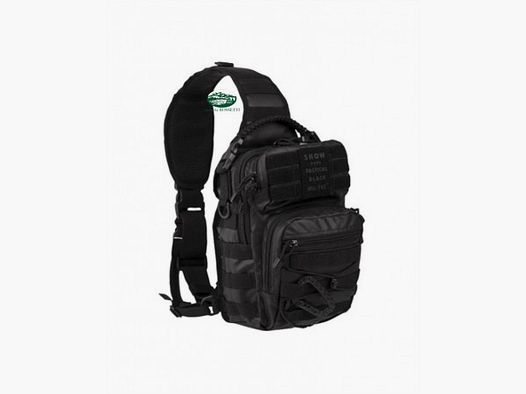 MILSPEC Zaino tattico monospalla nero 25 lt
