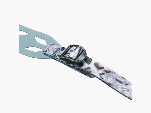 Butler Creek Featherlight Minimalist Gewehrriemen mit Montageringen – grau camo