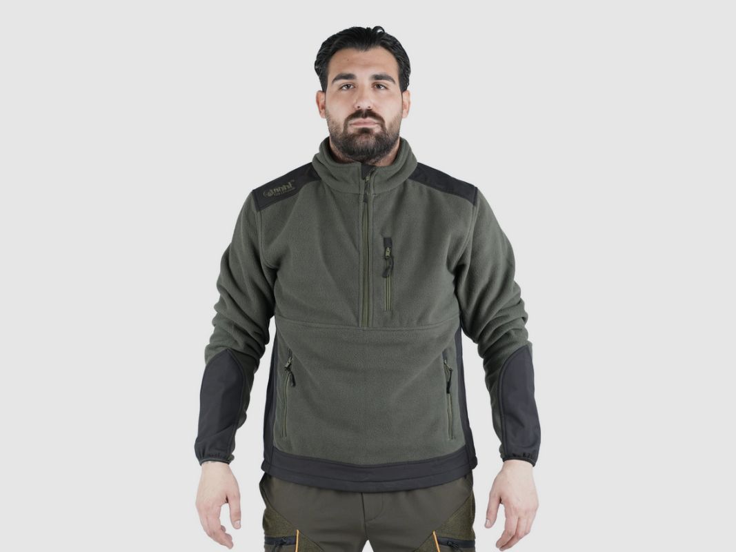 Pile Vient Mezza Zip mit Verstärkung, Bild 1 von 2