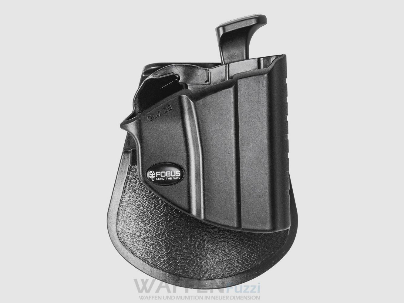 Fobus Paddle Holster verstellbar mit Daumenöffner für Glock Pistolen