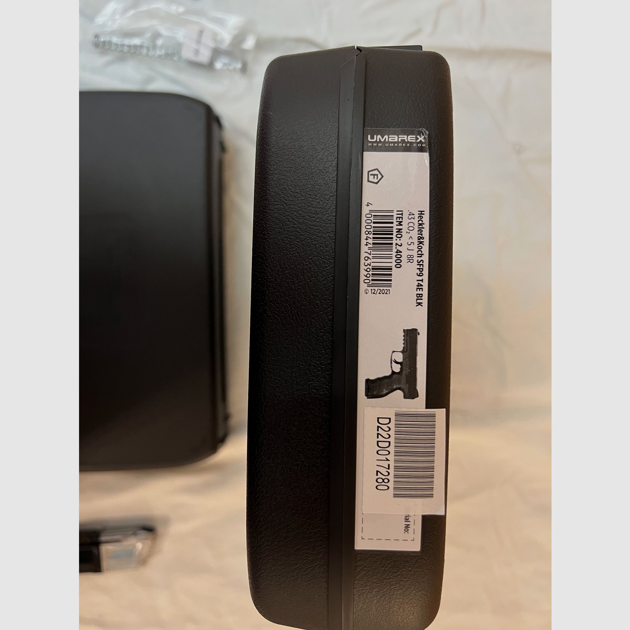 Umarex VFC Heckler & Koch SFP9 T4E CO2 RAM Pistole Kal. 43 schwarz neu NP 270€