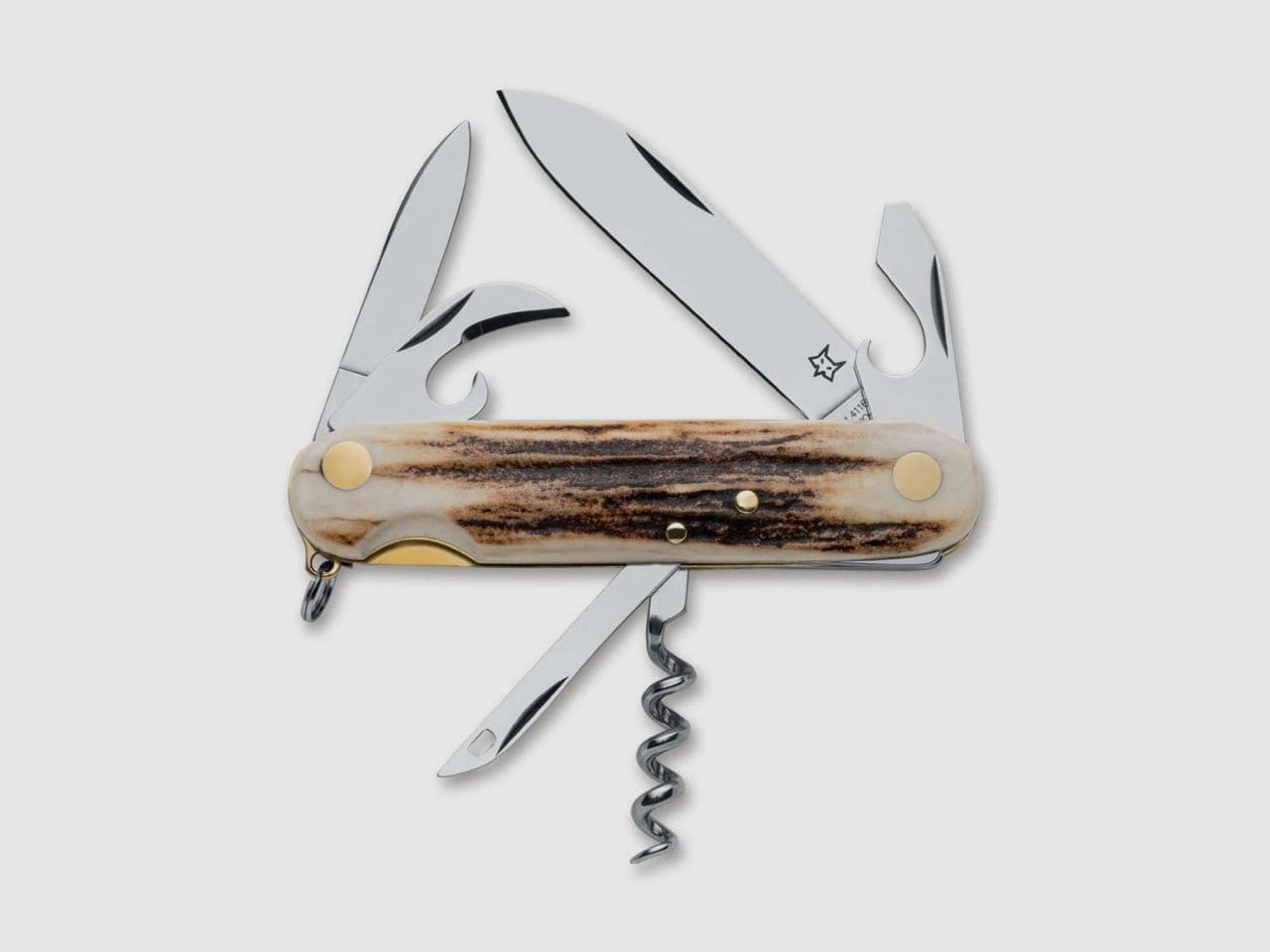 Fox Knives Multi Pocket Knife Deer 6 Multifunktionsmesser