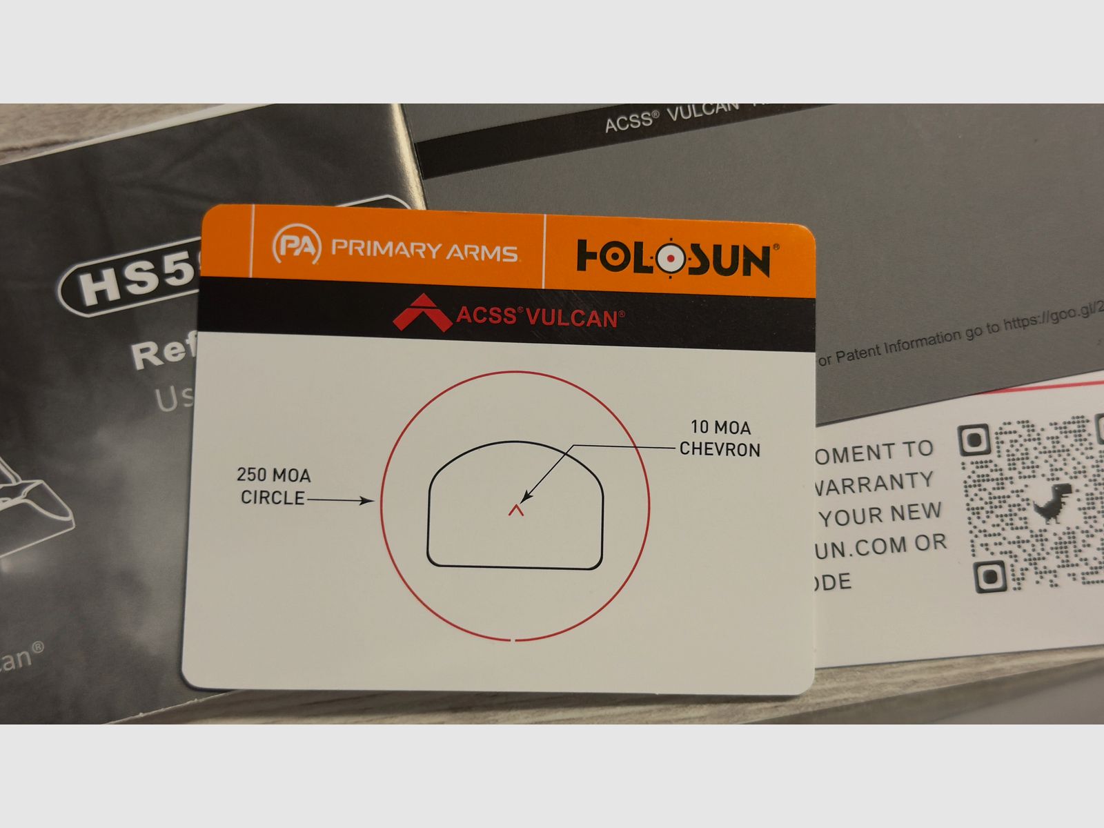 Holosun HS5007C X2 ACSS Vulcan (solo hoy 475€)