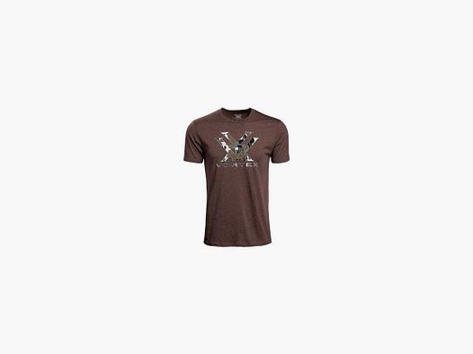 VORTEX Short Sleeve T-Shirt Vortex Logo Camouflage - Size XL