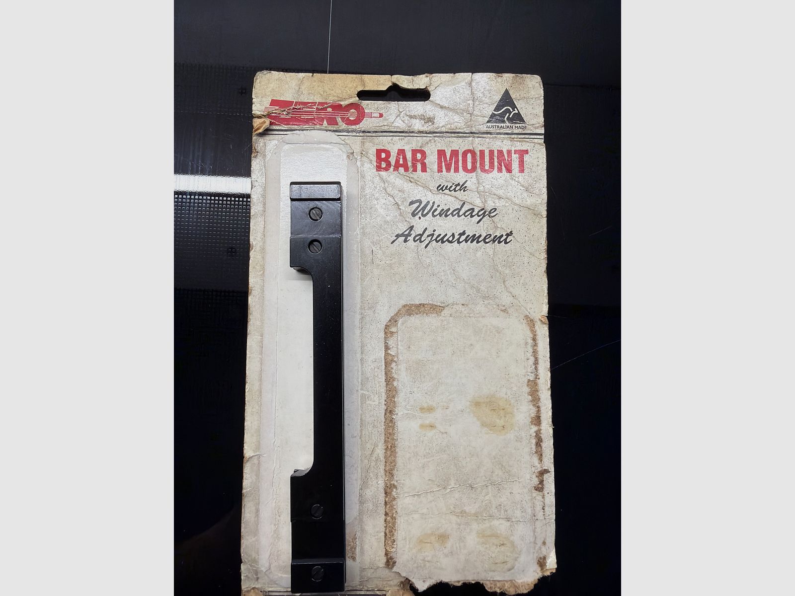 Montaggio Montageschiene Bar Mount Windage Parker hale