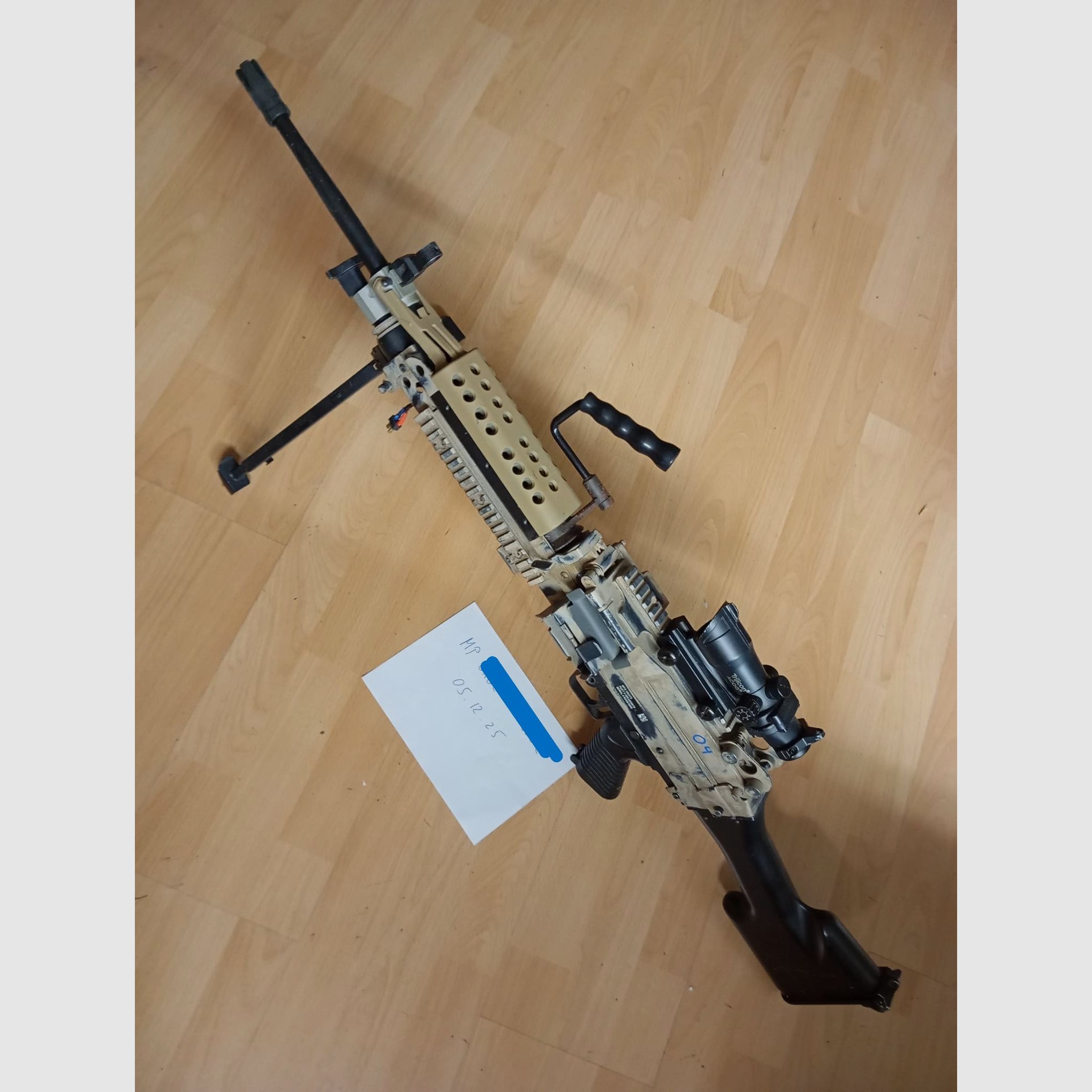 Airsoft MG M249 wersja metalowa  #3